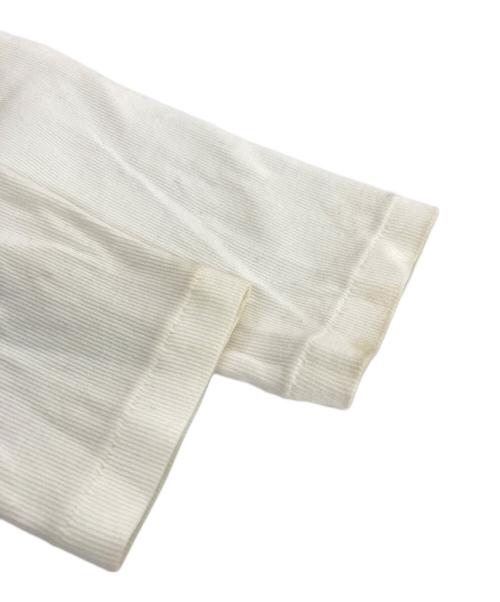 MUSE de Deuxieme Classe（ミューズ ドゥーズィエム クラス）MUSE de Deuxieme Classe (ミューズ ドゥーズィエム クラス) JERSEY リブタートル 長袖カットソー ホワイト サイズ:記載なしの古着・服飾アイテム