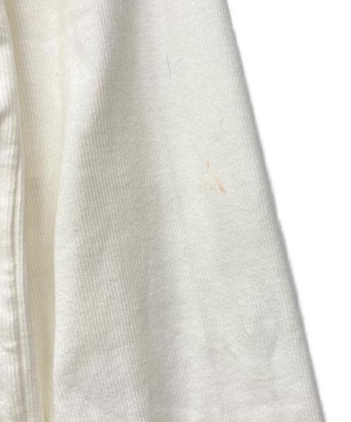 MUSE de Deuxieme Classe（ミューズ ドゥーズィエム クラス）MUSE de Deuxieme Classe (ミューズ ドゥーズィエム クラス) JERSEY リブタートル 長袖カットソー ホワイト サイズ:記載なしの古着・服飾アイテム
