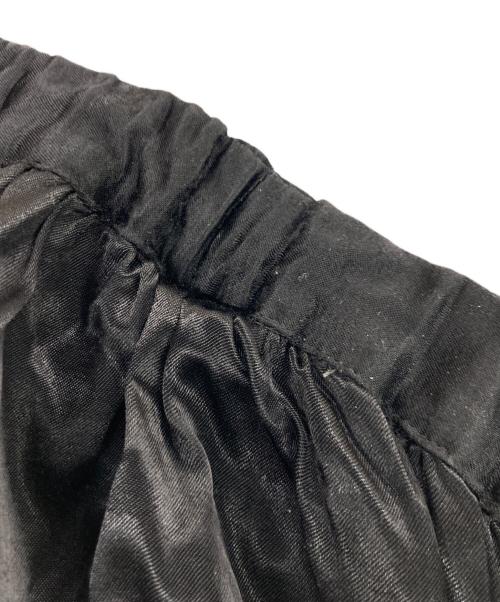 COMME des GARCONS COMME des GARCONS（コムデギャルソン コムデギャルソン）COMME des GARCONS COMME des GARCONS (コムデギャルソン コムデギャルソン) レーヨンアシンメトリーパンツ ブラック サイズ:Mの古着・服飾アイテム