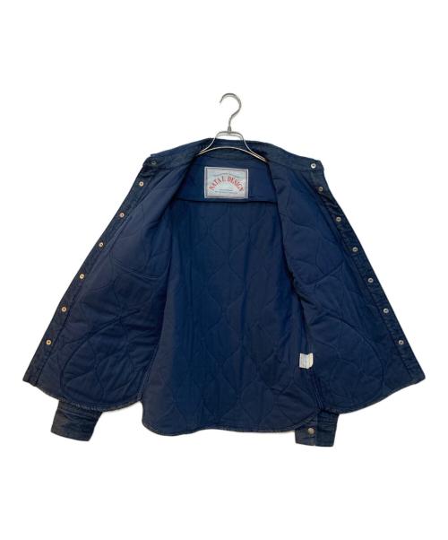 NATAL DESIGN（ネイタルデザイン）NATAL DESIGN (ネイタルデザイン) キルティングデニムシャツジャケット インディゴ サイズ:Mの古着・服飾アイテム