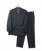 Christian Diorクリスチャン ディオール）の古着「ウールタブルセットアップスーツ」｜ブラック
