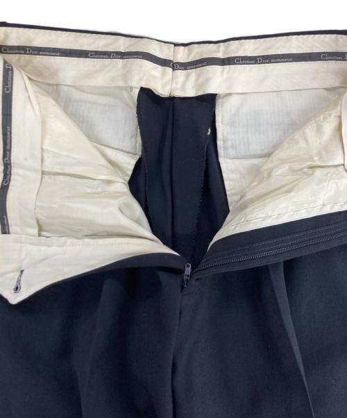 Christian Dior（クリスチャン ディオール）Christian Dior (クリスチャン ディオール) ウールタブルセットアップスーツ ブラック サイズ:50REGの古着・服飾アイテム