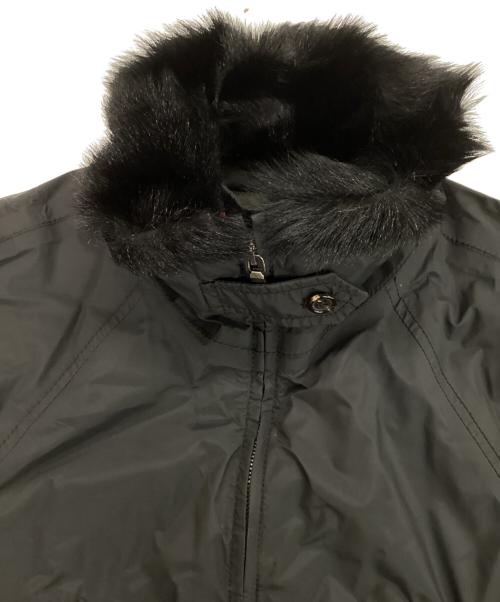 PRADA SPORTS（プラダスポーツ）PRADA SPORTS (プラダスポーツ) 00S ナイロンファーコート ブラック サイズ:40の古着・服飾アイテム