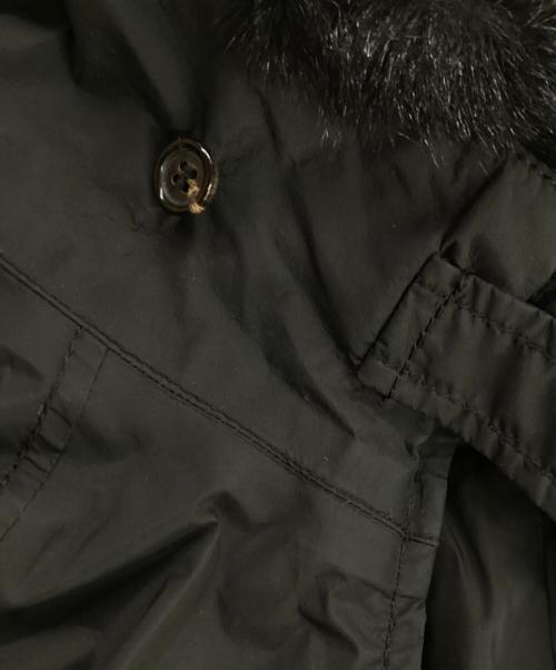 PRADA SPORTS（プラダスポーツ）PRADA SPORTS (プラダスポーツ) 00S ナイロンファーコート ブラック サイズ:40の古着・服飾アイテム