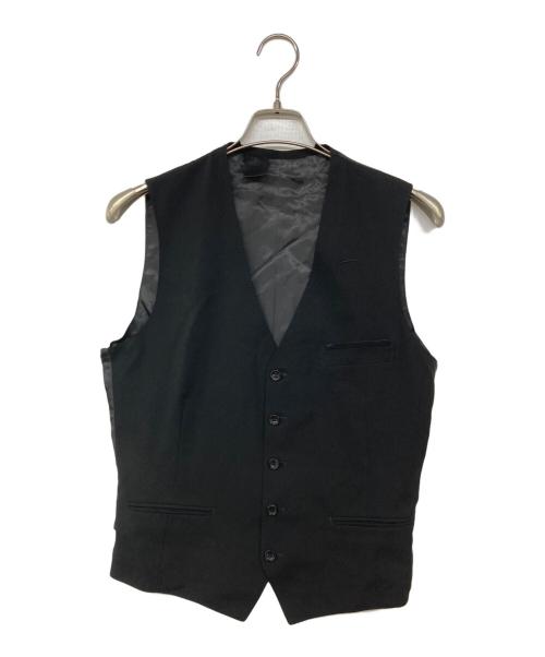 N.HOOLYWOOD（エヌ ハリウッド）N.HOOLYWOOD (エヌ ハリウッド) コンパイル 3ピーススーツ ブラック サイズ:38-38-40の古着・服飾アイテム