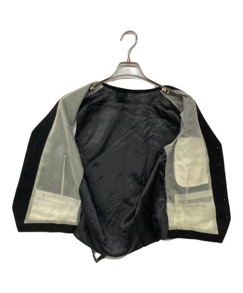 N.HOOLYWOOD（エヌ ハリウッド）N.HOOLYWOOD (エヌ ハリウッド) コンパイル 3ピーススーツ ブラック サイズ:38-38-40の古着・服飾アイテム