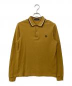 FRED PERRYフレッドペリー）の古着「The Fred Perry Shirt ポロカラーシャツ」｜イエロー