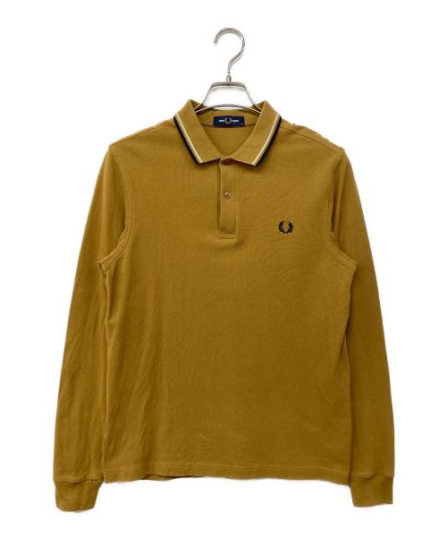 FRED PERRY（フレッドペリー）FRED PERRY (フレッドペリー) The Fred Perry Shirt ポロカラーシャツ イエロー サイズ:Mの古着・服飾アイテム
