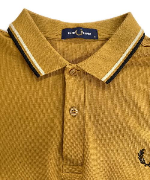 FRED PERRY（フレッドペリー）FRED PERRY (フレッドペリー) The Fred Perry Shirt ポロカラーシャツ イエロー サイズ:Mの古着・服飾アイテム