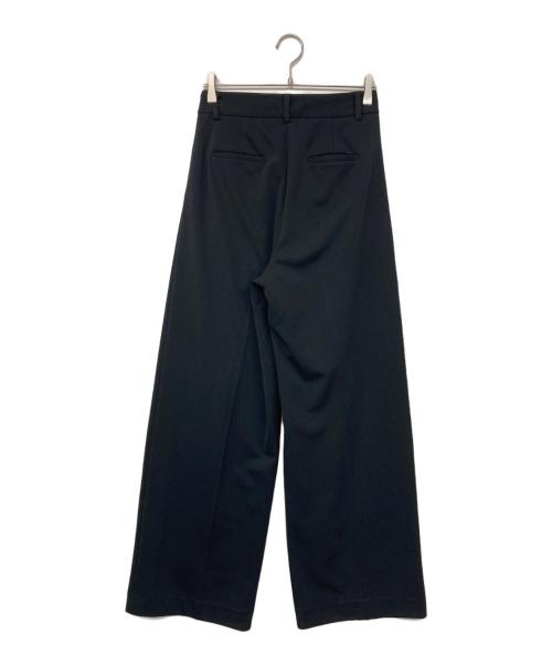 TODAYFUL（トゥデイフル）TODAYFUL (トゥデイフル) Doubletuck Twill Trousers / ダブルタックツイルトラウザー ブラック サイズ:38の古着・服飾アイテム