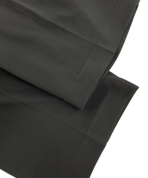TODAYFUL（トゥデイフル）TODAYFUL (トゥデイフル) Doubletuck Twill Trousers / ダブルタックツイルトラウザー ブラック サイズ:38の古着・服飾アイテム