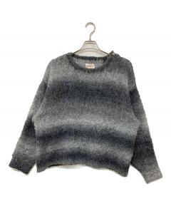 中古・古着通販】PERVERZE (パーバーズ) Wave Border Loose Knit T