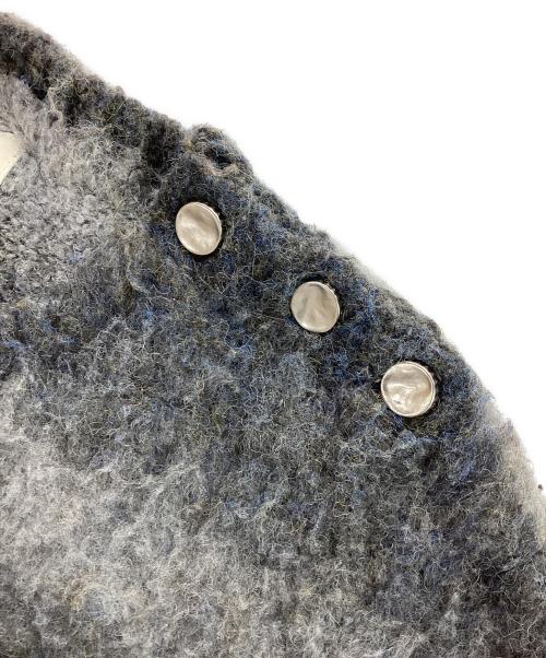 KAMIYA（カミヤ）KAMIYA (カミヤ) Dyeing Knit Pullover グレー サイズ:Ｌの古着・服飾アイテム