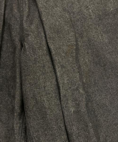 JOHN LAWRENCE SULLIVAN（ジョン ローレンス サリバン）JOHN LAWRENCE SULLIVAN (ジョン ローレンス サリバン) RIGID DENIM WIDE PANTS / リジットデニムワイドパンツ ブラック サイズ:48の古着・服飾アイテム