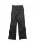 JOHN LAWRENCE SULLIVAN (ジョン ローレンス サリバン) RIGID DENIM WIDE PANTS / リジットデニムワイドパンツ ブラック サイズ:48：15000円