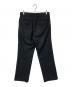 N.HOOLYWOOD (エヌ ハリウッド) WIDE TAPERD EASY SLACKS ブラック サイズ:38：7000円