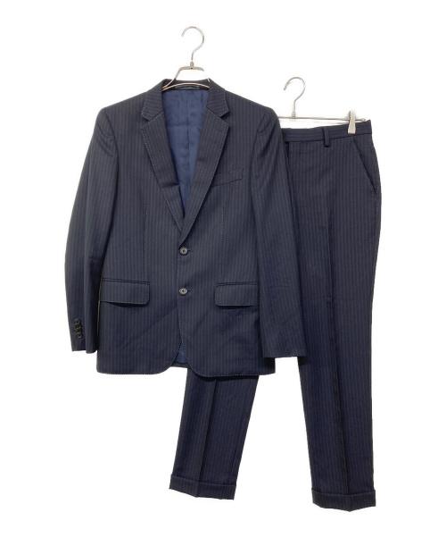 PAUL SMITH（ポールスミス）PAUL SMITH (ポールスミス) ストライプ2Bスーツ ネイビー サイズ:Mの古着・服飾アイテム