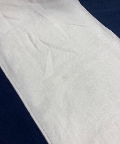 is-ness（イズネス）is-ness (イズネス) 1LDK RUGBY SHIRT ラガーシャツ ネイビー サイズ:Fの古着・服飾アイテム