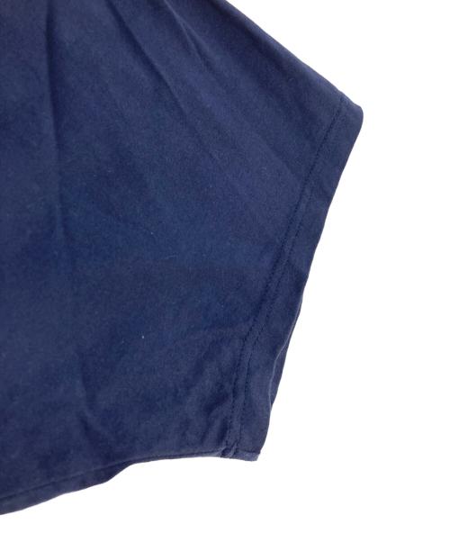 is-ness（イズネス）is-ness (イズネス) 1LDK RUGBY SHIRT ラガーシャツ ネイビー サイズ:Fの古着・服飾アイテム