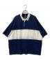 is-ness（イズネス）の古着「1LDK RUGBY SHIRT ラガーシャツ」｜ネイビー
