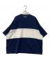 is-ness (イズネス) 1LDK RUGBY SHIRT ラガーシャツ ネイビー サイズ:F：7000円