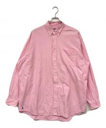 POLO RALPH LAUREN（ポロ・ラルフローレン）の古着「オーバーサイズBDシャツ 」｜ピンク