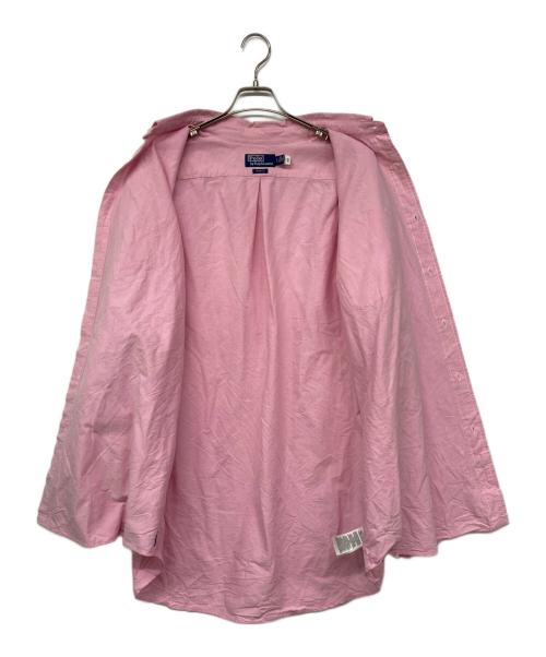 POLO RALPH LAUREN（ポロ・ラルフローレン）POLO RALPH LAUREN (ポロ・ラルフローレン) オーバーサイズBDシャツ  ピンク サイズ:XLの古着・服飾アイテム