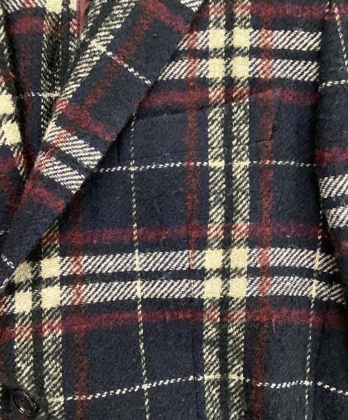 TAGLIATORE（タリアトーレ）TAGLIATORE (タリアトーレ) MONTECARLO タータン チェック 2B ジャケット ネイビー サイズ:50の古着・服飾アイテム