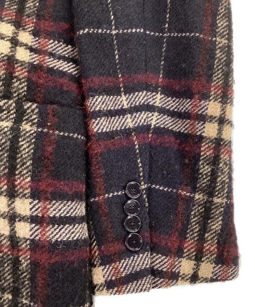 TAGLIATORE（タリアトーレ）TAGLIATORE (タリアトーレ) MONTECARLO タータン チェック 2B ジャケット ネイビー サイズ:50の古着・服飾アイテム