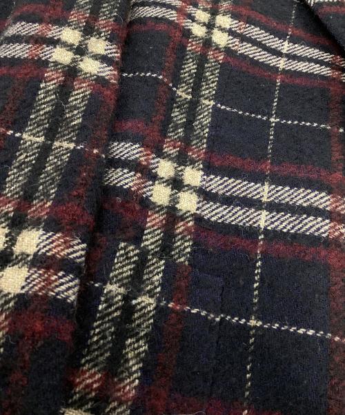 TAGLIATORE（タリアトーレ）TAGLIATORE (タリアトーレ) MONTECARLO タータン チェック 2B ジャケット ネイビー サイズ:50の古着・服飾アイテム
