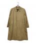 BURBERRY LONDON（バーバリーロンドン）の古着「ラグランステンカラーコート」｜ベージュ