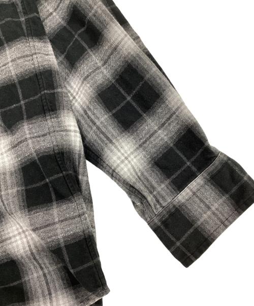 RALPH LAUREN（ラルフローレン）RALPH LAUREN (ラルフローレン) 90`Sチェックシャツ ブラック×ホワイト サイズ:Lの古着・服飾アイテム