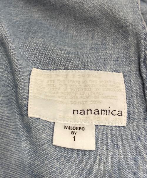 nanamica（ナナミカ）nanamica (ナナミカ) Light Denim Shorts ライトデニムショーツ インディゴ サイズ:Sの古着・服飾アイテム