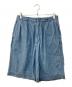 nanamica（ナナミカ）の古着「Light Denim Shorts ライトデニムショーツ」｜インディゴ