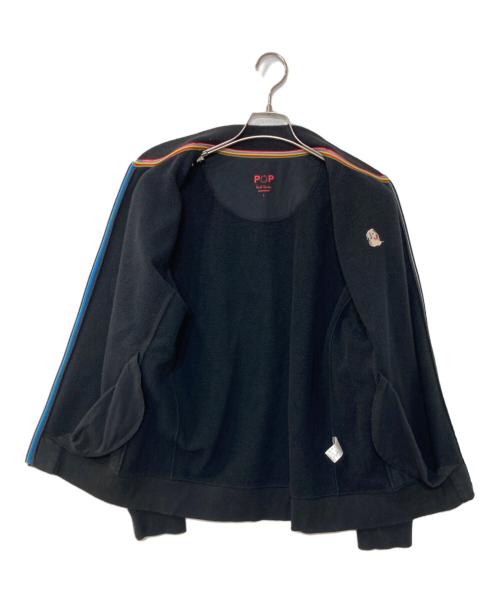 pop paul smith（ポップ・ポール・スミス）pop paul smith (ポップ・ポール・スミス) ワンポイントジャケット ブラック サイズ:Lの古着・服飾アイテム