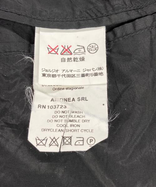 EMPORIO ARMANI（エンポリオ アルマーニ）EMPORIO ARMANI (エンポリオ アルマーニ) 1Bジャケット ブラック サイズ:46の古着・服飾アイテム