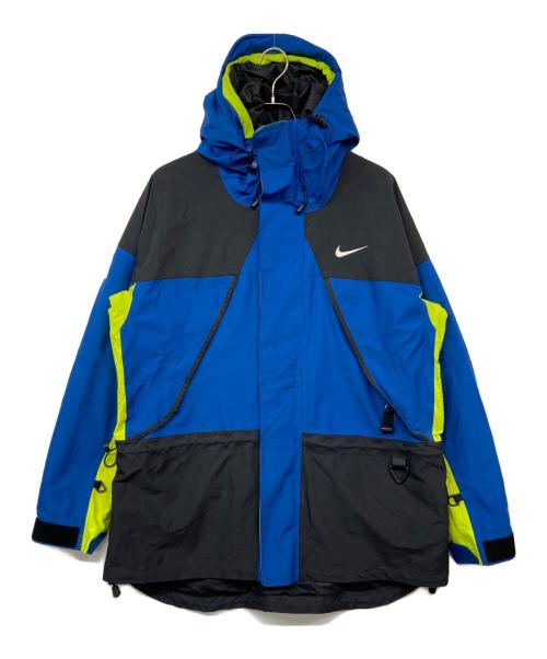 NIKE ACG（ナイキエーシージー）NIKE ACG (ナイキエーシージー) STORM-FIT マウンテンパーカ イエロー×ブルー サイズ:Lの古着・服飾アイテム