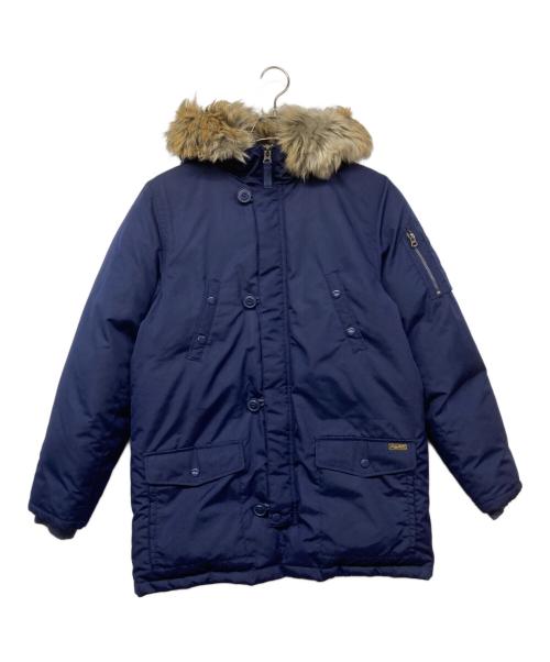 POLO RALPH LAUREN（ポロ・ラルフローレン）POLO RALPH LAUREN (ポロ・ラルフローレン) ダウンコート ネイビー サイズ:XLの古着・服飾アイテム