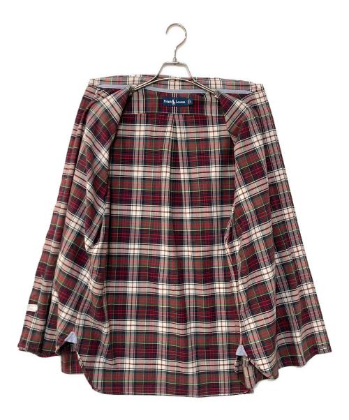 POLO RALPH LAUREN（ポロ・ラルフローレン）POLO RALPH LAUREN (ポロ・ラルフローレン) ボタンダウンチェックシャツ マルチカラー サイズ:Lの古着・服飾アイテム