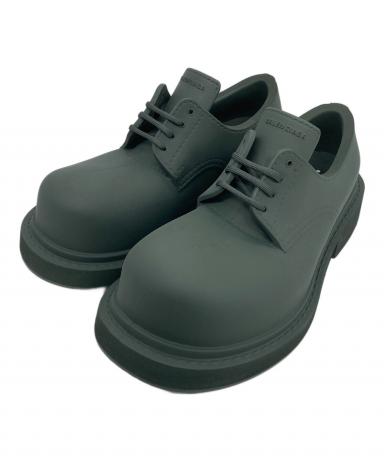 BALENCIAGA バレンシアガ STEROID ダービー41 中古 中古・古着通販】BALENCIAGA (バレンシアガ) Steroid Derby ダーク