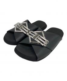 BALENCIAGA（バレンシアガ）の古着「SUNSET FLAT MULE」｜ブラック