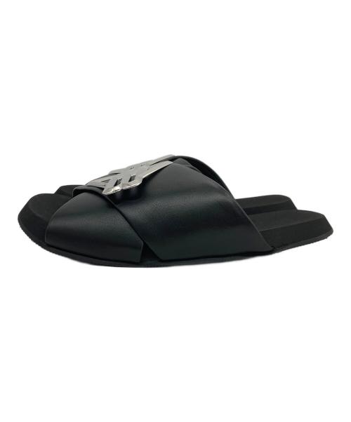 BALENCIAGA（バレンシアガ）BALENCIAGA (バレンシアガ) SUNSET FLAT MULE ブラック サイズ:43の古着・服飾アイテム