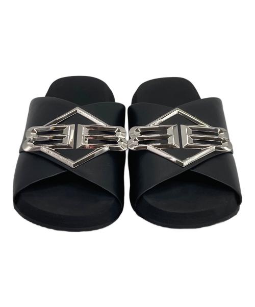 BALENCIAGA（バレンシアガ）BALENCIAGA (バレンシアガ) SUNSET FLAT MULE ブラック サイズ:43の古着・服飾アイテム