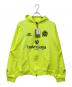 BALENCIAGA（バレンシアガ）の古着「Soccer Paris Zip-Hoodie」｜イエロー