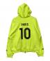 BALENCIAGA (バレンシアガ) Soccer Paris Zip-Hoodie イエロー サイズ:S：60000円