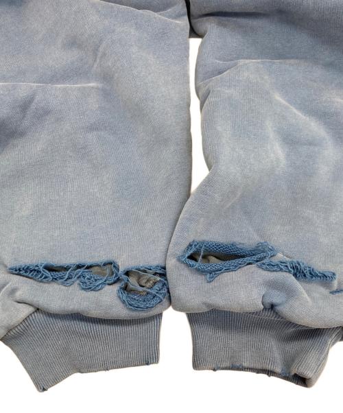 BALENCIAGA（バレンシアガ）BALENCIAGA (バレンシアガ) Blue Layered MediumFit Hoodie ブルー サイズ:Sの古着・服飾アイテム