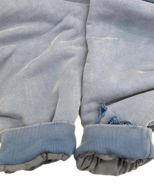 BALENCIAGA（バレンシアガ）BALENCIAGA (バレンシアガ) Blue Layered MediumFit Hoodie ブルー サイズ:Sの古着・服飾アイテム