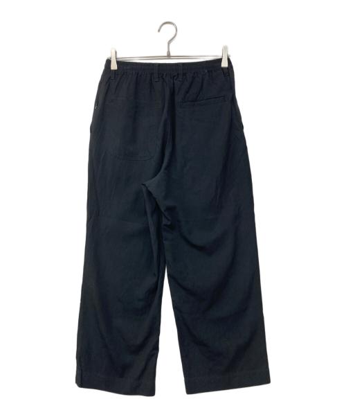 ROTOL（ロトル）ROTOL (ロトル) ACTIVE SLACKS アクティブスラックス サテンパンツ ブラック サイズ:1の古着・服飾アイテム