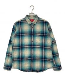 SUPREME（シュプリーム）の古着「Shadow Plaid Flannel Shirt」｜ブルー