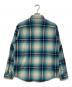 SUPREME (シュプリーム) Shadow Plaid Flannel Shirt ブルー サイズ:M：18000円